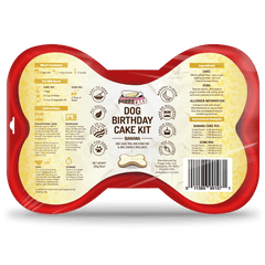 Puppy Cake Dog Birthday Cake Kit- Banana
