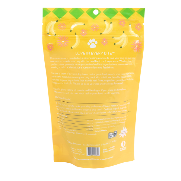 Lord Jameson Banana Pop Dog Treats