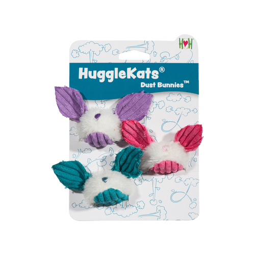 HuggleKats Dust Bunnies Cat Toy