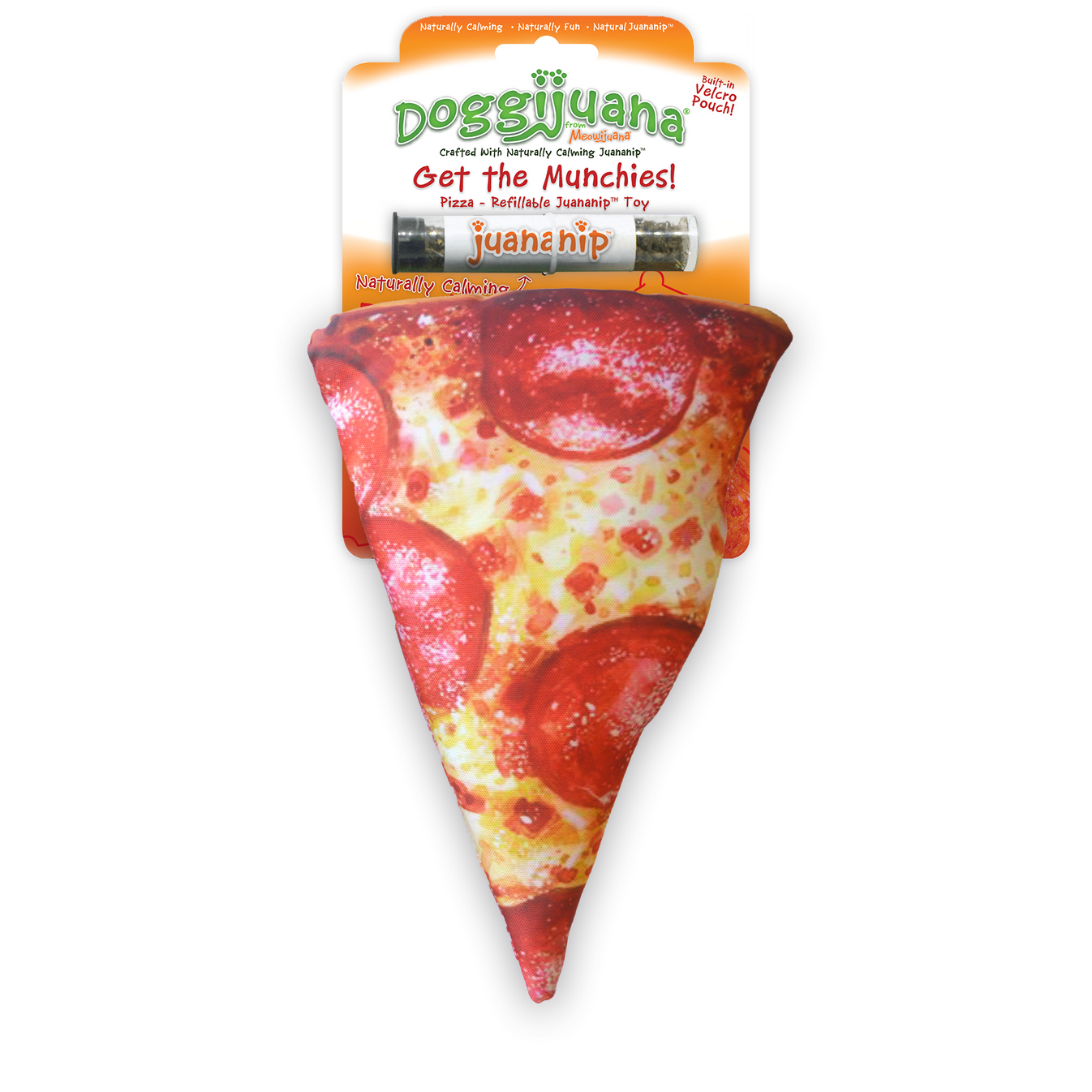 Doggijuana Get the Munchies! Pizza Dog Toy