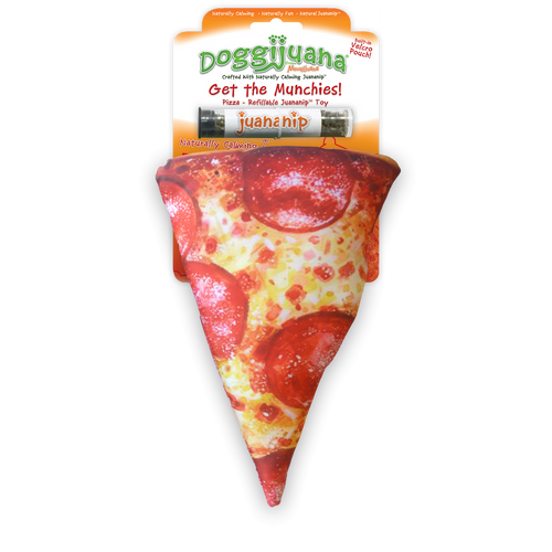 Doggijuana Get the Munchies! Pizza Dog Toy