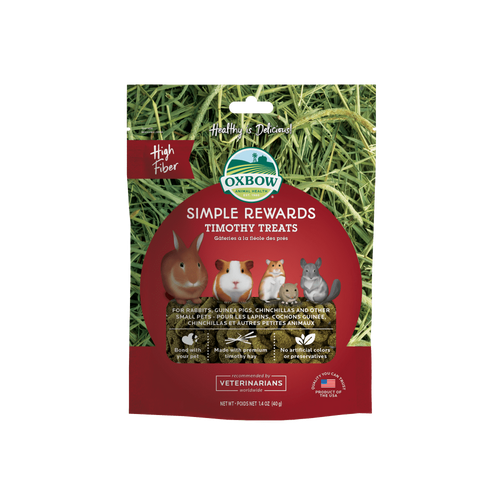 Oxbow Simple Rewards Timothy Small Animal Treats