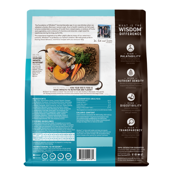 Earth Animal Air-Dried Sea Recipe Dog Food