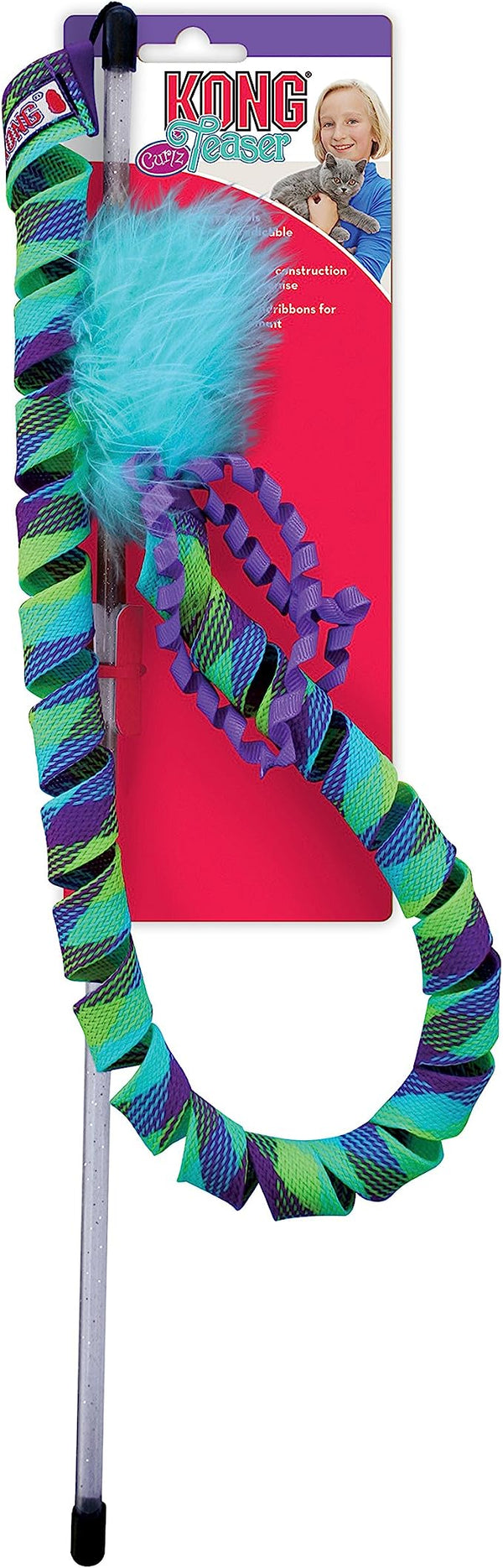 Kong Curlz Teaser Cat Toy