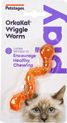 Petstages Play OrkaKat Wiggle Worm Cat Toy