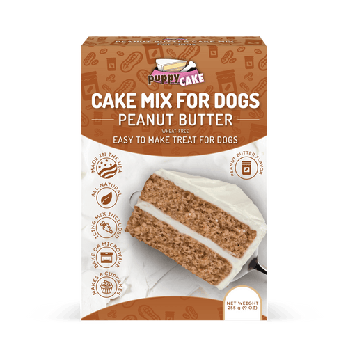 Puppy Cake Cake Mix For Dogs - Peanut Butter