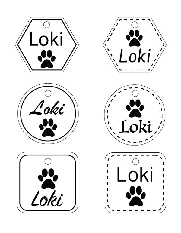 Pet Oasis Custom Pet Tags