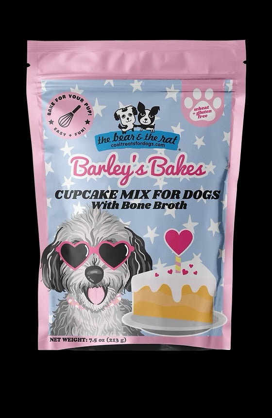 The Bear & The Rat Barley Bakes Cupcake Mix For Dogs