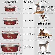 Loving Pet Bella Bowls Stainless Steel Dog Bowl