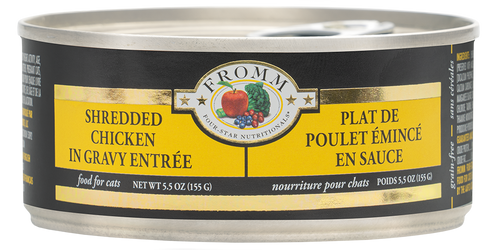 Fromm Shredded Chicken in Gravy Entree Canned Cat Food