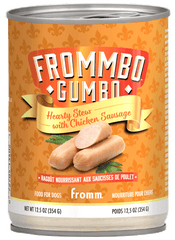 Fromm Frommbo Gumbo Hearty Stew with Chicken Sausage Canned Dog Food