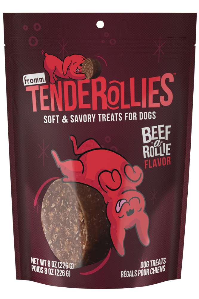 Fromm Tenderollies Beef-A-Rollie Flavor Dog Treats