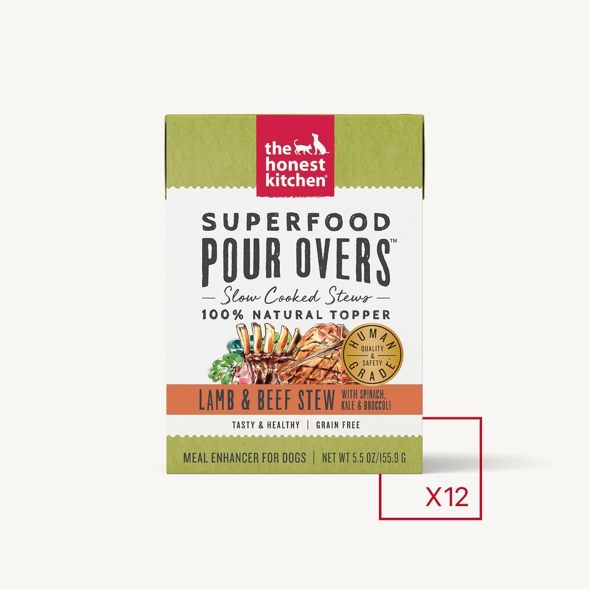 The Honest Kitchen Superfood Pour Overs Lamb & Beef Dog Treats