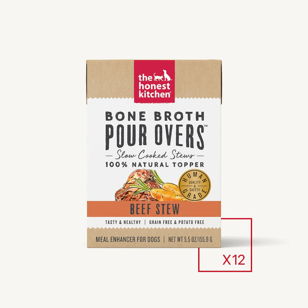 The Honest Kitchen Bone Broth Pour Overs Beef Flavor