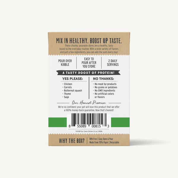 The Honest Kitchen Bone Broth Pour Overs Chicken Flavor
