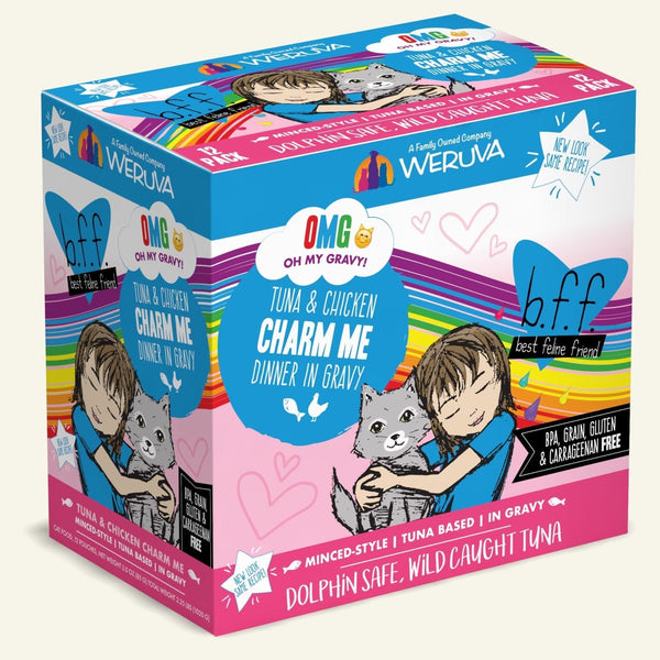 Weruva B.F.F. Omg! Tuna & Chicken Charm Me Pouch Cat Food