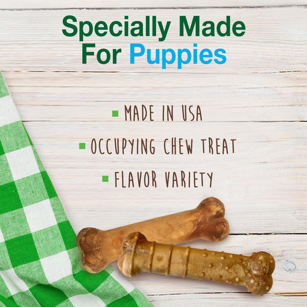 Nylabone Healthy Edible Puppy Variety Pack Dog Chew Treat
