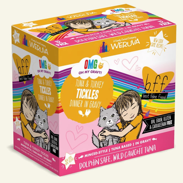 Weruva B.F.F. Omg! Tuna & Turkey Tickles Pouch Cat Food