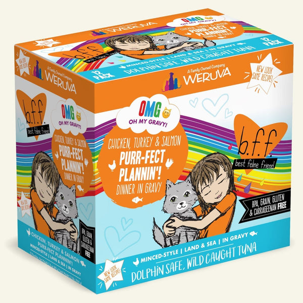 Weruva B.F.F. Omg! Purr-Fect Plannin'! Pouch Cat Food