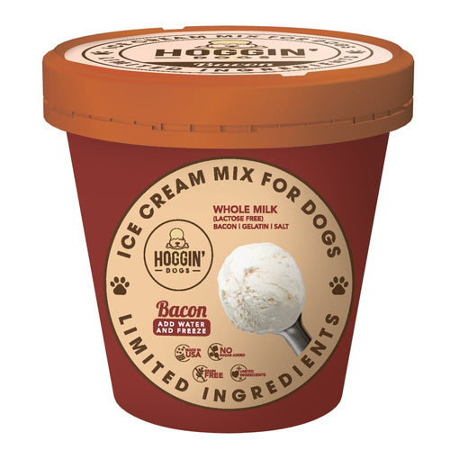 Puppy Scoops Hoggin' Dogs Bacon Ice Cream Mix Dog Treat