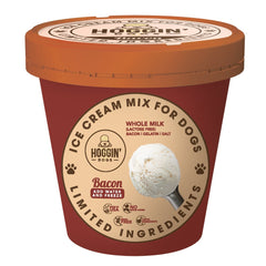 Puppy Scoops Hoggin' Dogs Bacon Ice Cream Mix Dog Treat