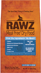 Rawz Meal-Free Salmon, Dehydrated Chicken & Whitefish Dog Food