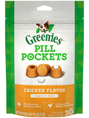 Greenies Pill Pockets Chicken Flavor Dog Dental Treats