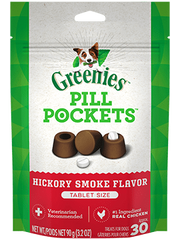 Greenies Pill Pockets Hickory Smoke Flavor Dog Dental Treats