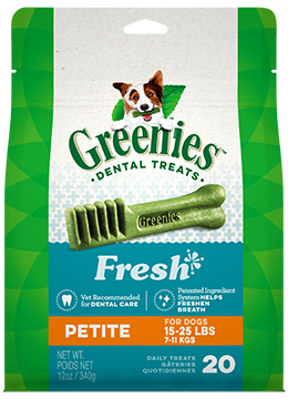 Greenies Fresh Petite Dog Dental Treats