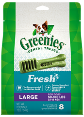Greenies Fresh Large Dog Dental Treats