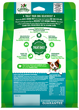 Greenies Fresh Teenie Dog Dental Treats