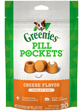 Greenies Pill Pockets Cheese Flavor Dog Dental Treats