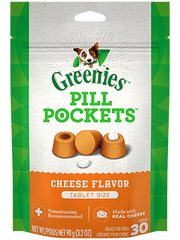Greenies Pill Pockets Cheese Flavor Dog Dental Treats