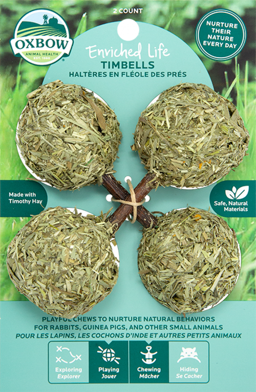 Oxbow Enriched Life Timbells Chew Toy for Small Animals