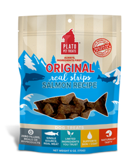 Plato Real Strips Salmon Dog Treats