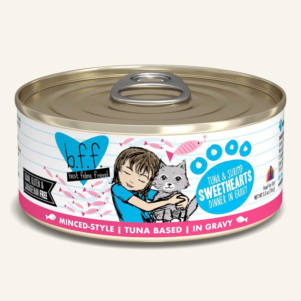 Weruva B.F.F. Tuna & Shrimp Sweethearts Canned Cat Food