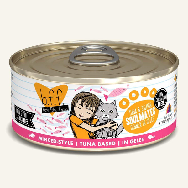 Weruva B.F.F. Tuna & Salmon Soulmates Canned Cat Food