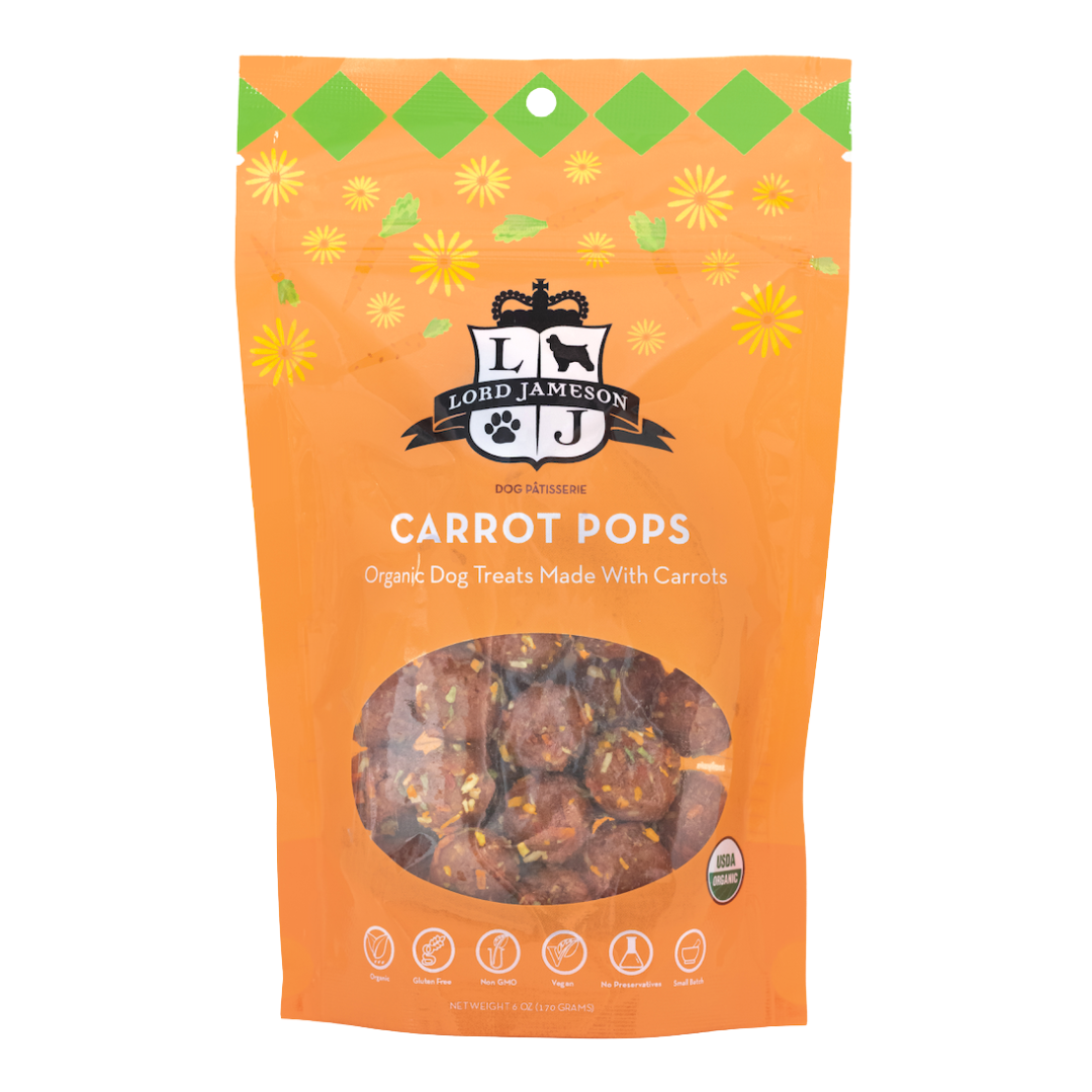 Lord Jameson Carrot Pops Dog Treats
