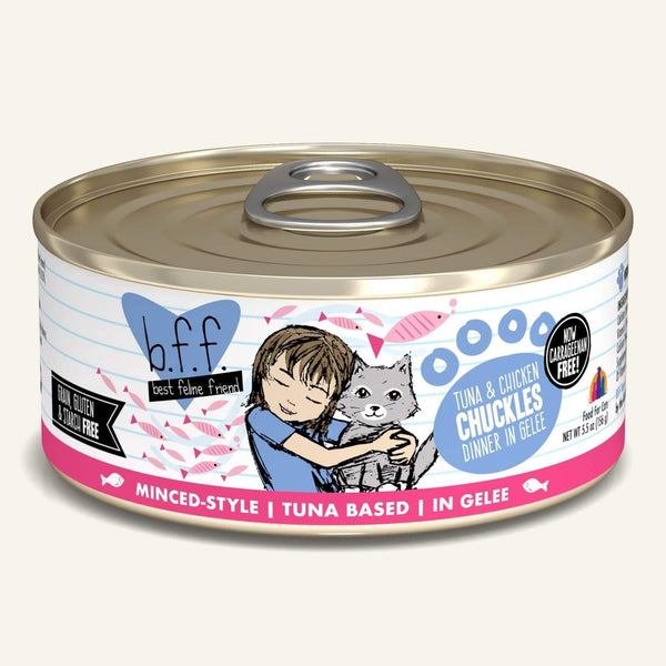Weruva B.F.F. Tuna & Chicken Chuckles Canned Cat Food