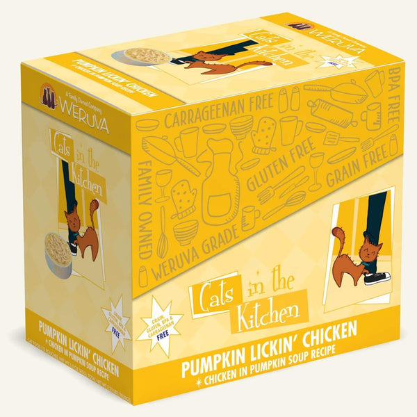 Weruva Cats in the Kitchen Pumpkin Lickin' Chicken Pouch Cat Food