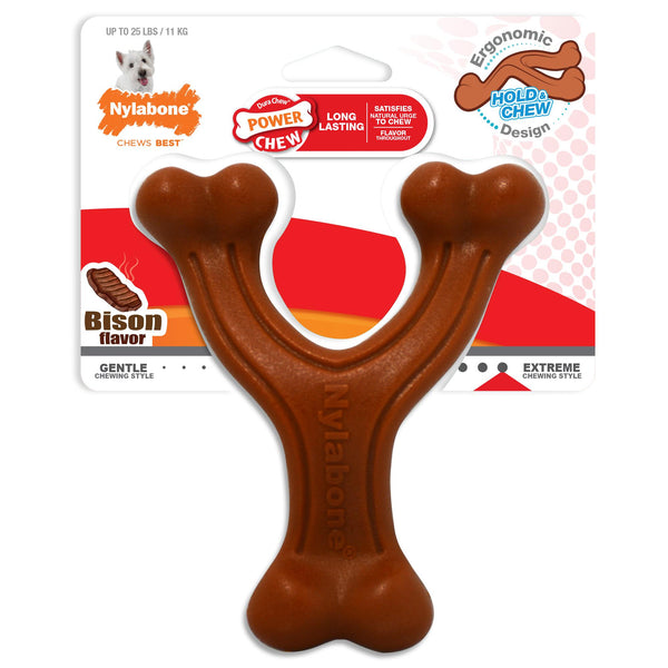 Nylabone Power Chew Wishbone Chew Dog Toy