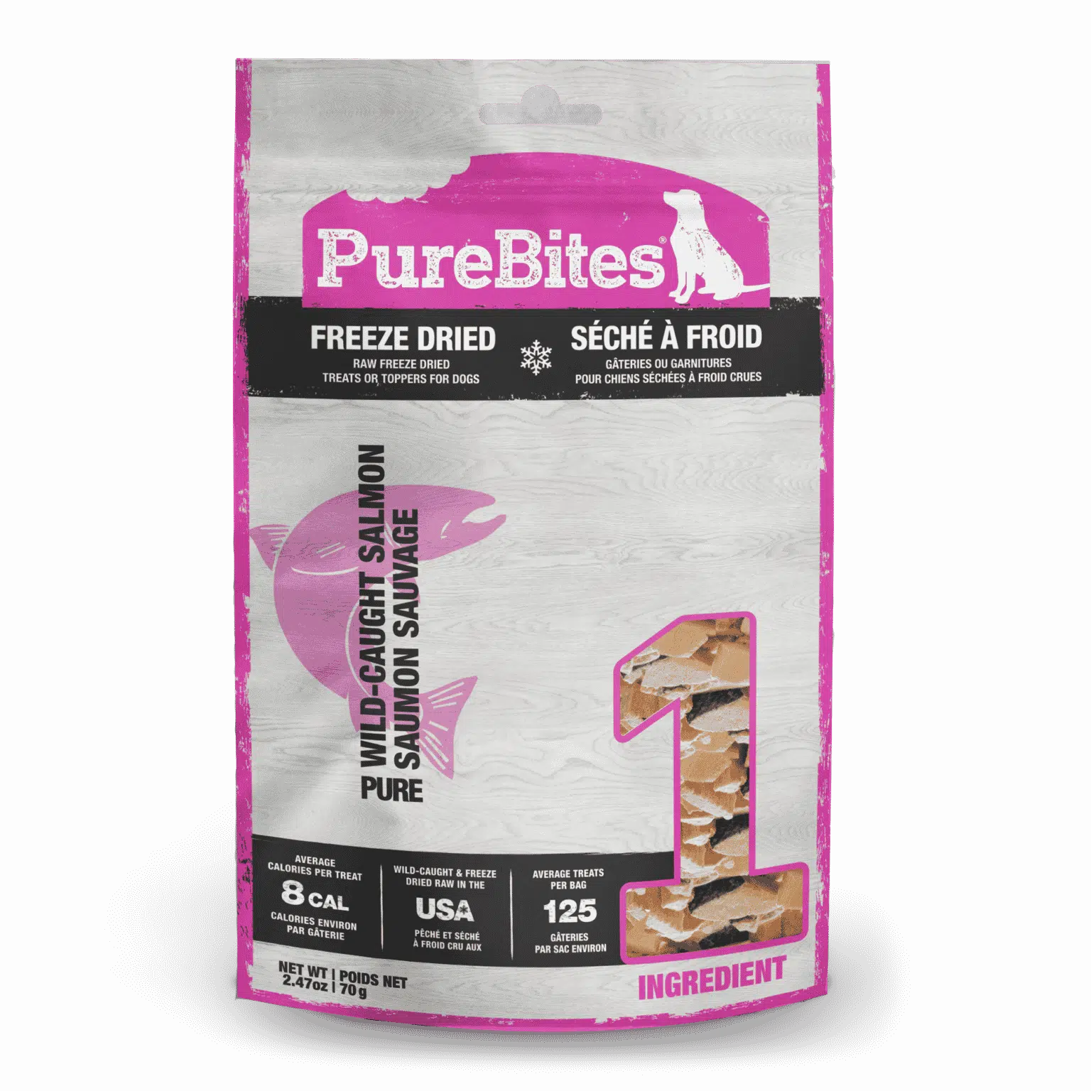 Purebites Salmon Freeze Dried Dog Treats