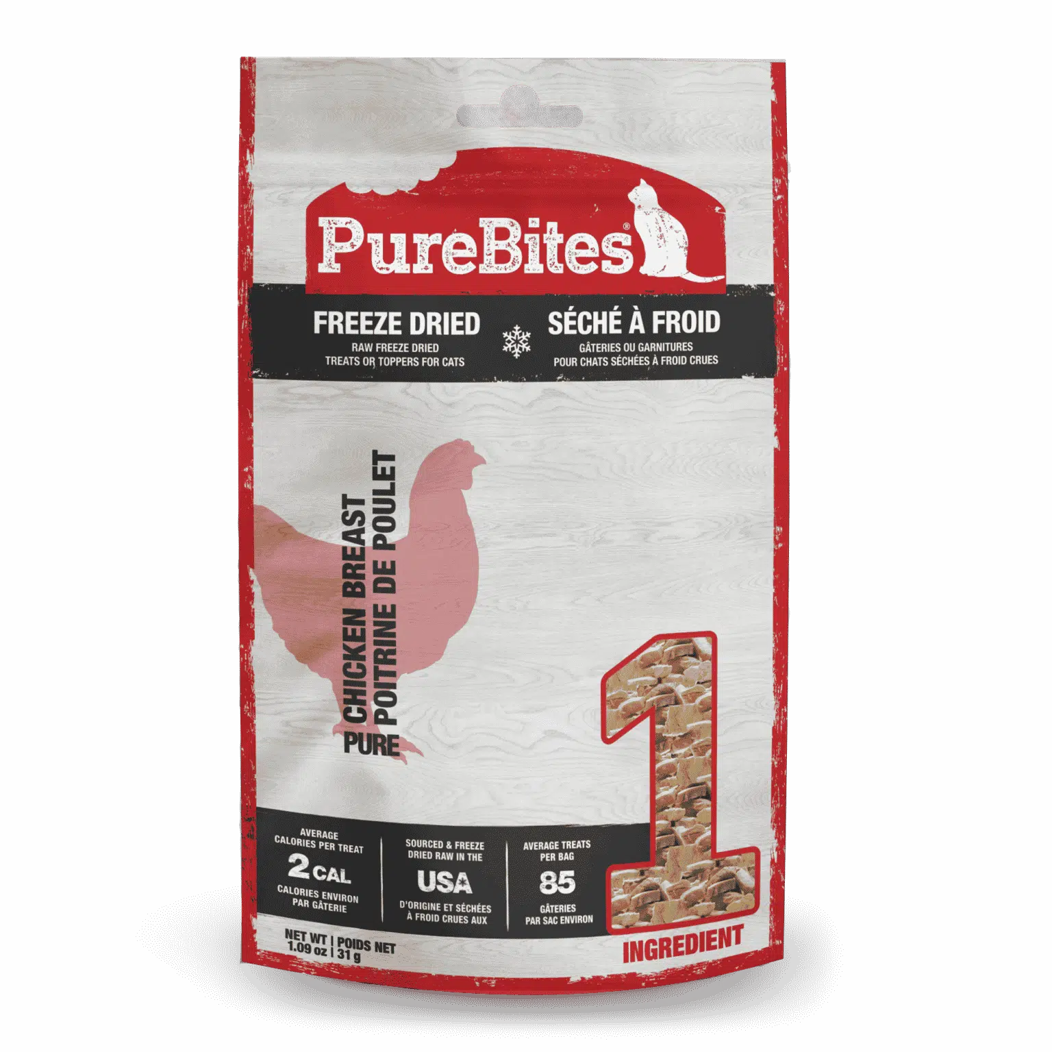 Purebites Chicken Breast Freeze Dried Cat Treats