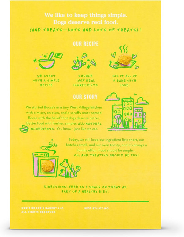 Bocce's Bakery Crispies Beef Liver & Cheese Dog Treats