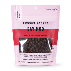 Bocce's Bakery Say Moo Training Bites Dog Treats