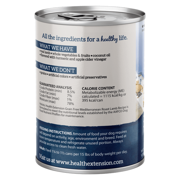 Health Extension Mediterranean Roast Canned Dog Food