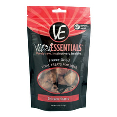 Vital Essentials Chicken Hearts Freeze Dried Dog Treats