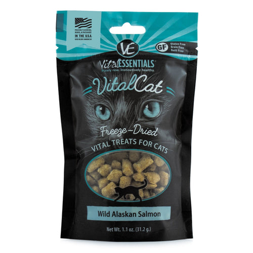 Vital Essentials Wild Alaskan Salmon Freeze Dried Cat Treats