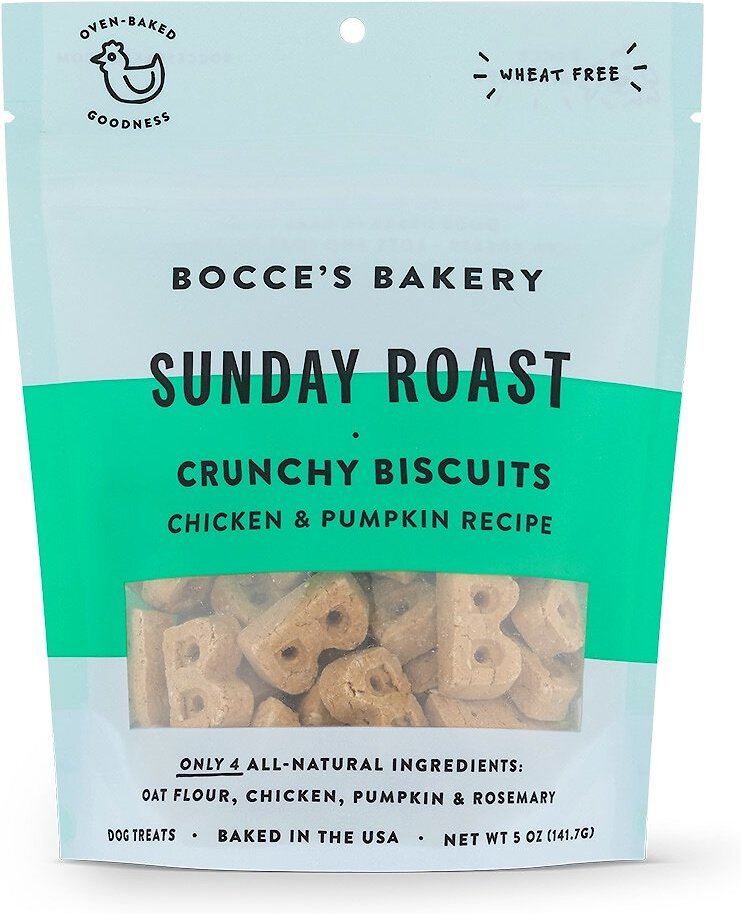 Bocce's Bakery Sunday Roast Crunchy Biscuits Dog Treats