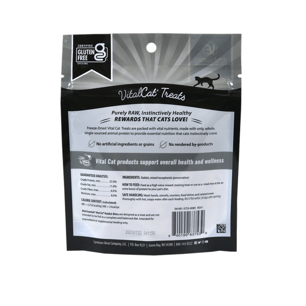 Vital Essentials Vital Cat Rabbit Bites Cat Treats